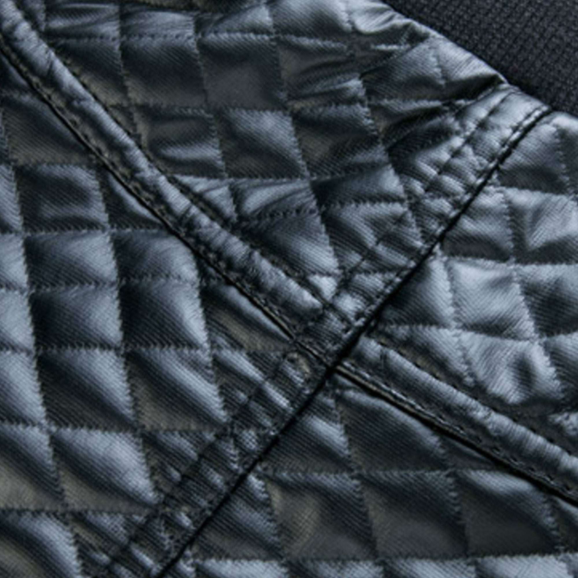 Rubberfashion Glanz kurzer Minirock - sexy Rock Mini Metallic mit Rautenmuster für Damen